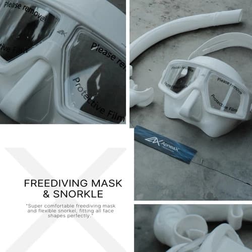 Freediving Mask & Snorkle
